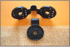 Clips de fixation pour filets brise vent, brise vue